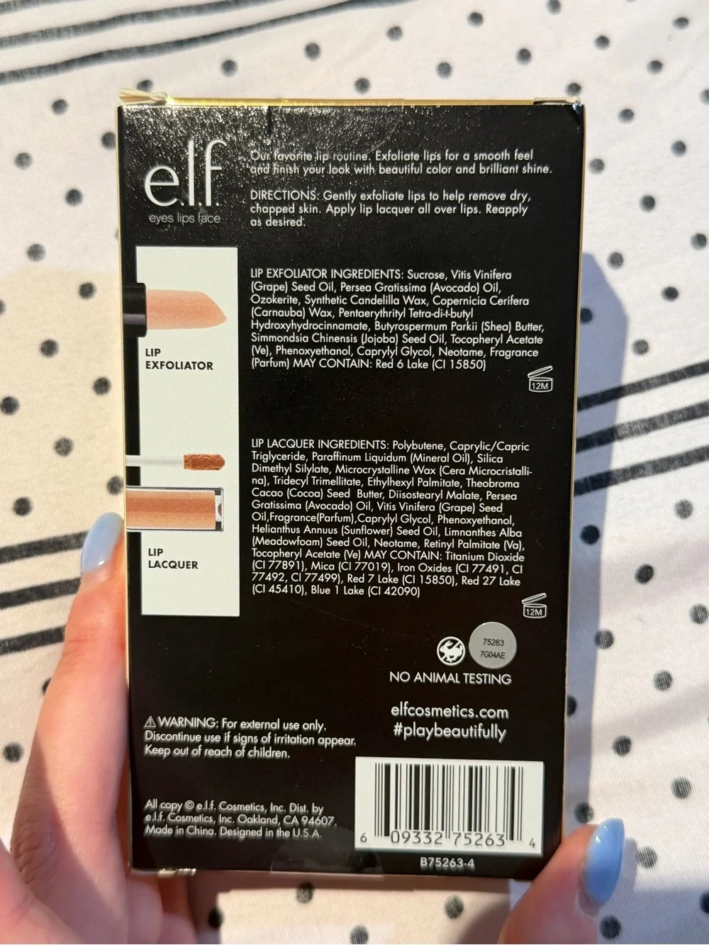 NWT ELF 2-Piece Total Lip Kit – Nude Pink